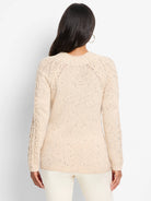 Femme Cable Sweater in Nog