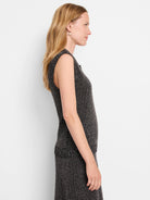 Pixel Knit Vest in Num