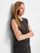 Pixel Knit Vest in Num