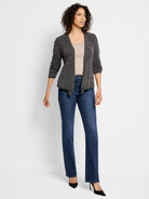 Pixel Knit 4-way Cardigan in Num