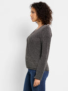 Pixel Knit 4-way Cardigan in Num