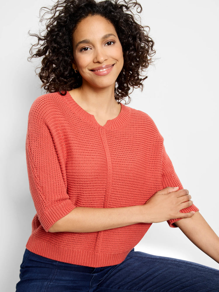 Easy Texture Sweater in Tnd