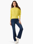 Stitched Crew Sweater in Lio