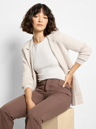 28" Plaza Demi Boot Cotton Bi-stretch Pant in Coc