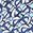 Cool blue, gray, and white mosaic with a fine, shimmering, fragmented texture like crushed ice.