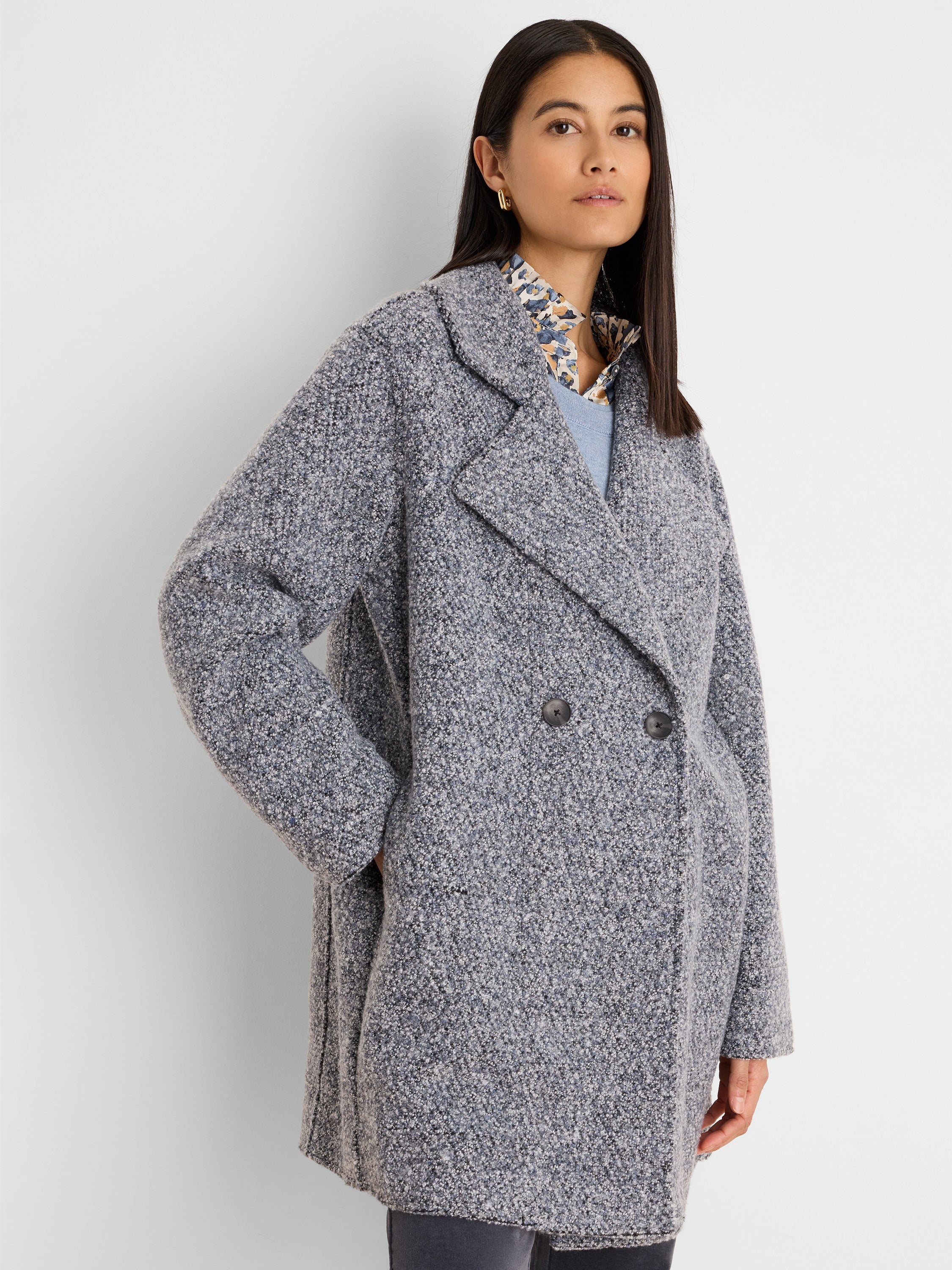 NIC+ZOE Mixed Boucle Knit Jacket product