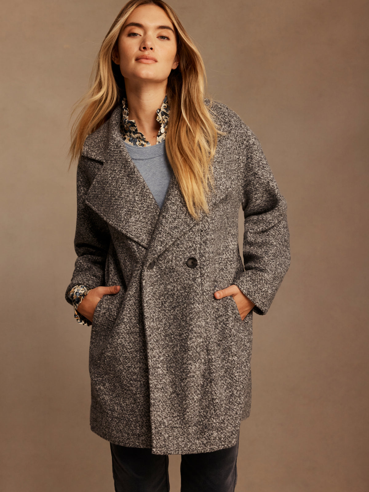 NIC+ZOE Mixed Boucle Knit Jacket product