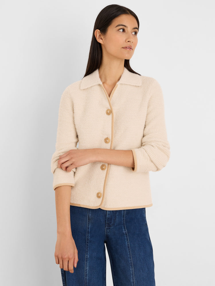 NIC+ZOE Velvet Cord Knit Jacket product