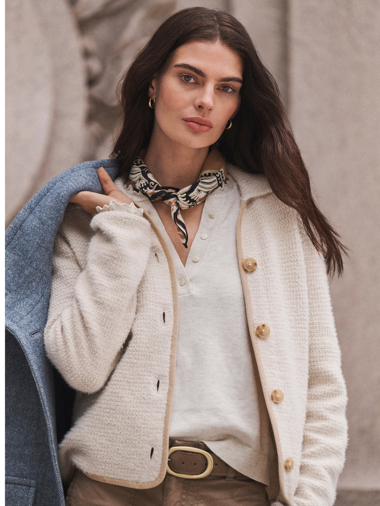 NIC+ZOE Velvet Cord Knit Jacket product