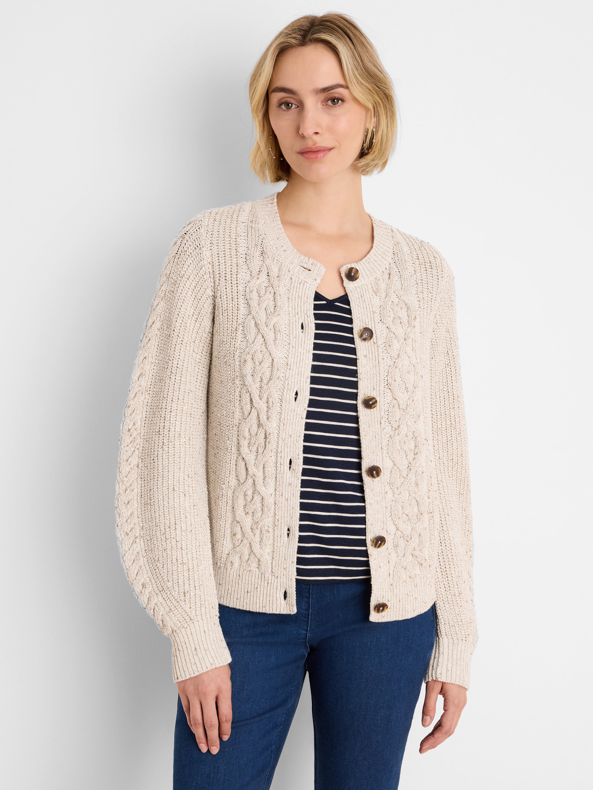 NIC+ZOE Flecked Shaker Cardigan product