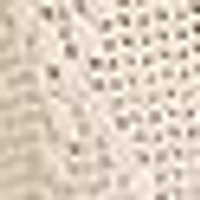 Warm off-white, woven texture with small, dark, recessed squares.
