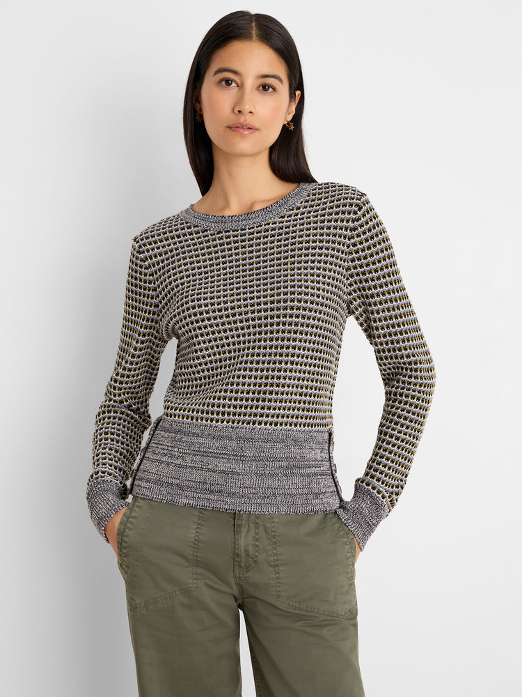 NIC+ZOE Marled Tuck Sweater product