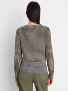 Marled Tuck Sweater in Blt