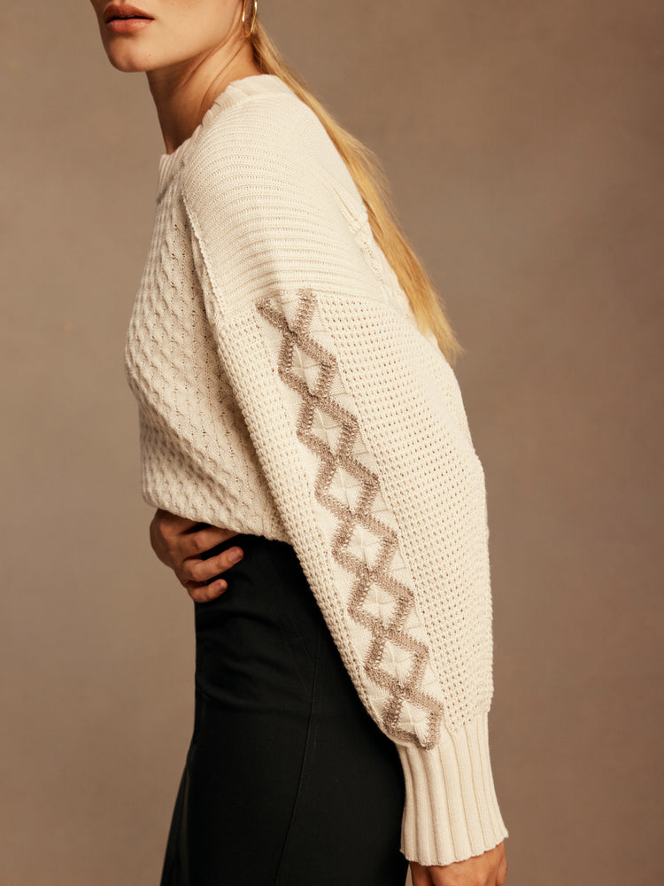 NIC+ZOE Criss Cross Sweater product