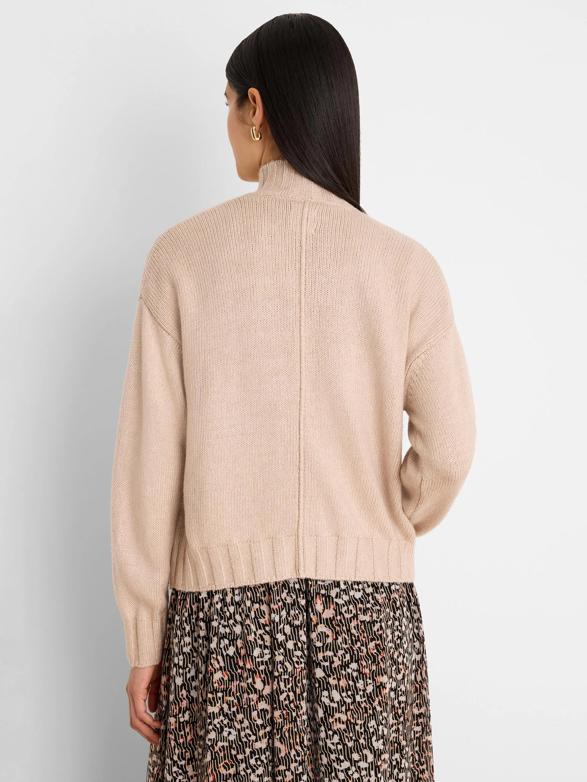 Pop On Cardigan in Alp