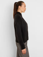 Pop On Cardigan in Blx