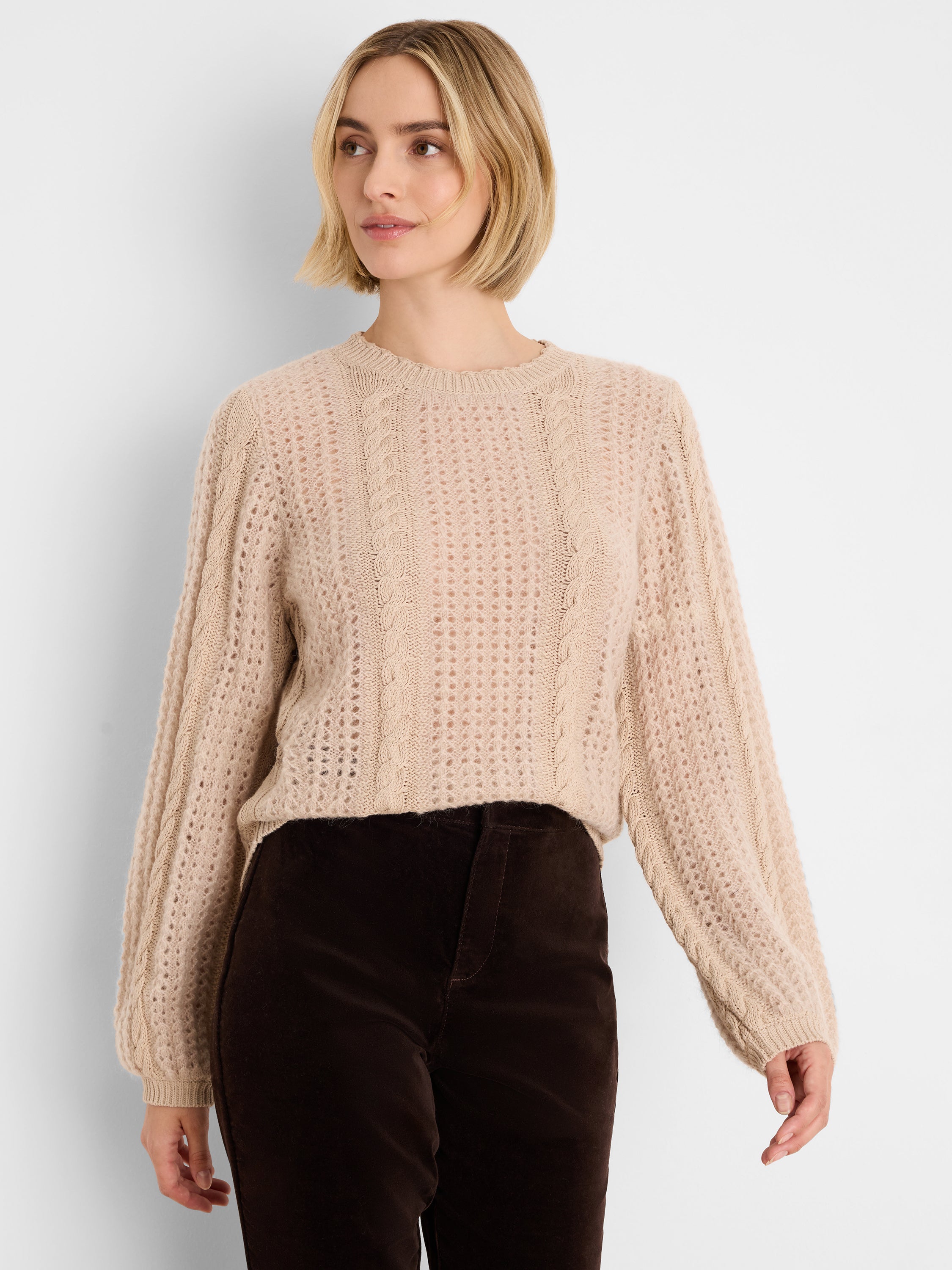 NIC+ZOE Puff Mix Sweater product