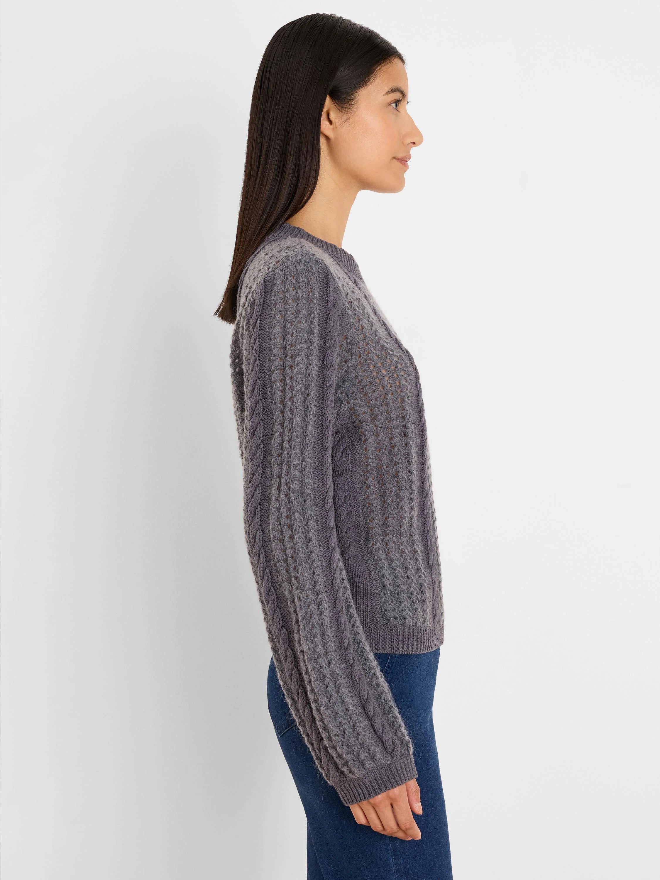 Puff Mix Sweater in Dkb
