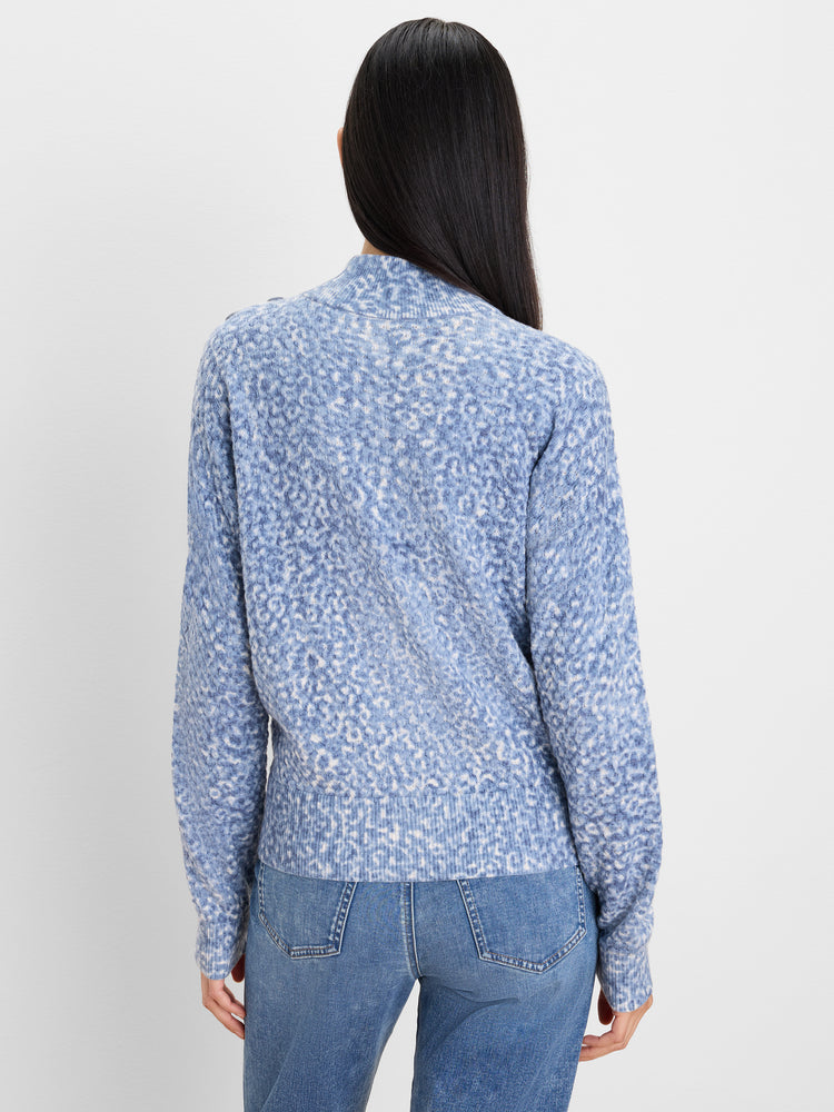 NIC+ZOE Cheetah Print Sweater product