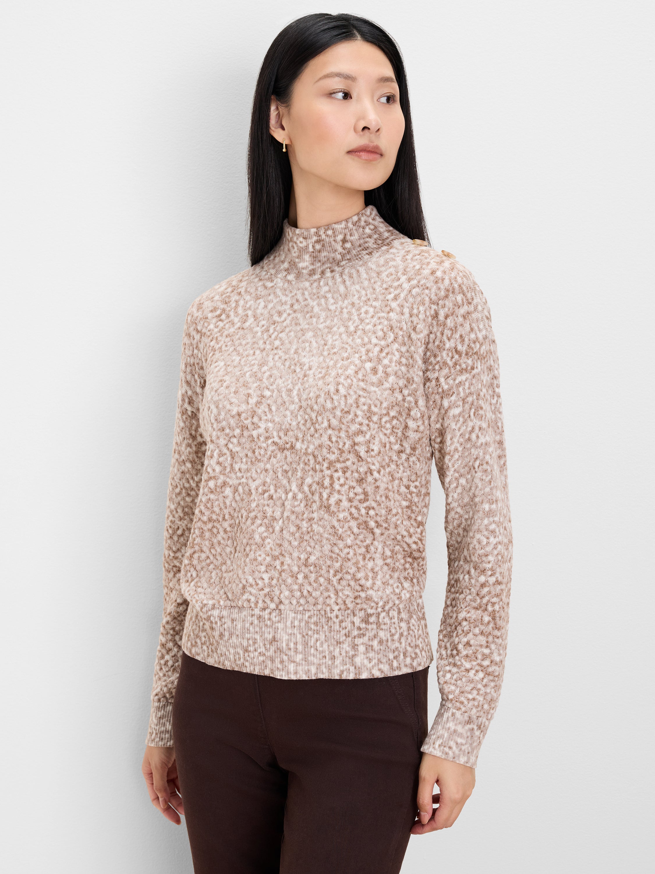 Cheetah Print Sweater