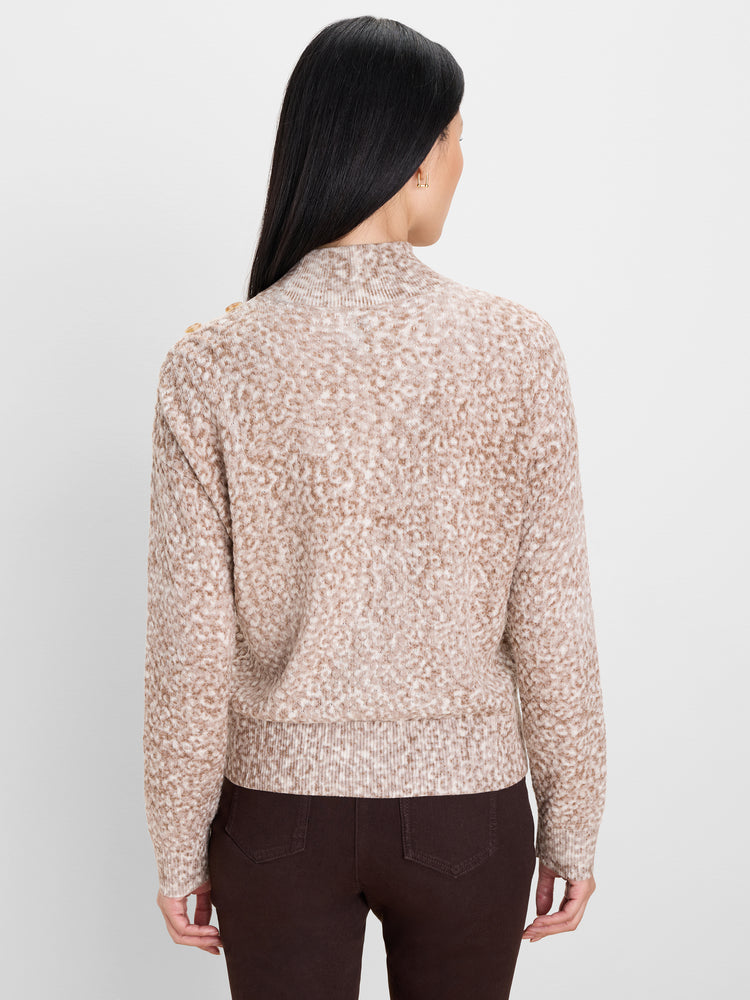 NIC+ZOE Cheetah Print Sweater product
