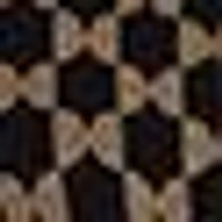 Deep brown and light tan interlocking geometric pattern, subtly textured.