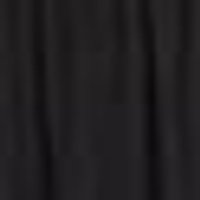 Very deep black, with a subtle vertically ribbed texture and slight sheen on the folds.