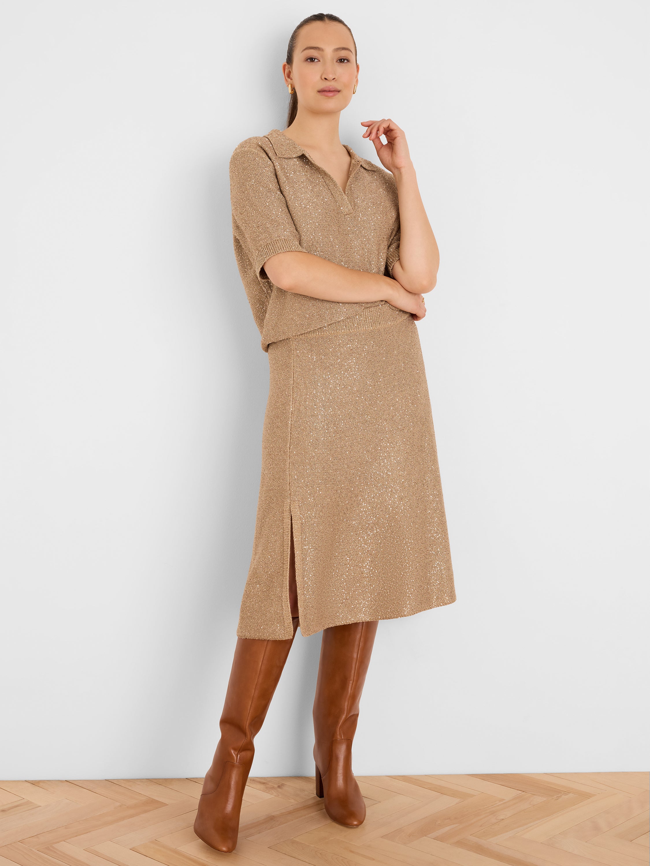 NIC+ZOE Anytime Sequin Knit Skirt product