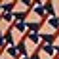 Rough-textured fabric with diagonal interwoven stripes of deep red-brown, navy, and cream.