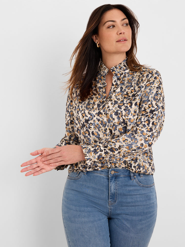 NIC+ZOE Gilded Flakes Shirt product