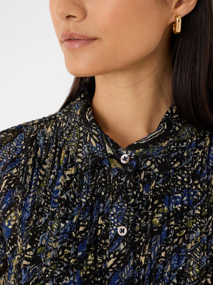 Portobello Paisley Chiffon Shirt in Blt