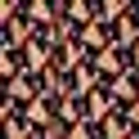 Mottled blend of deep red, brown, and black, with a coarse, woven texture and slight sheen.