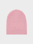 Amato Cashmere Bulky Rib Hat in Pnk