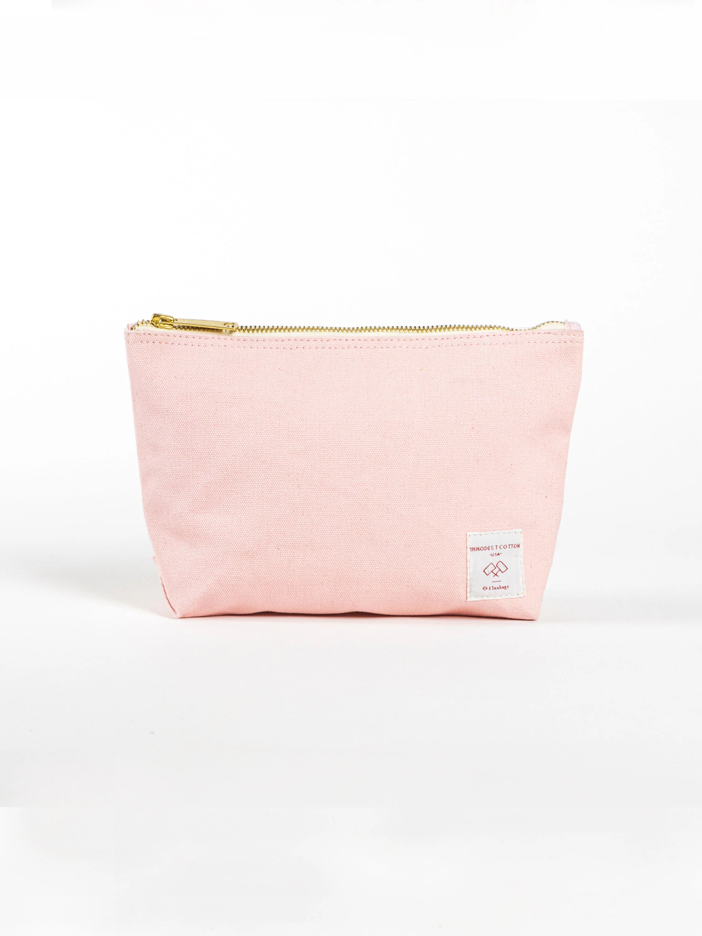 Immodest Cotton Sardine Pouch in Nat