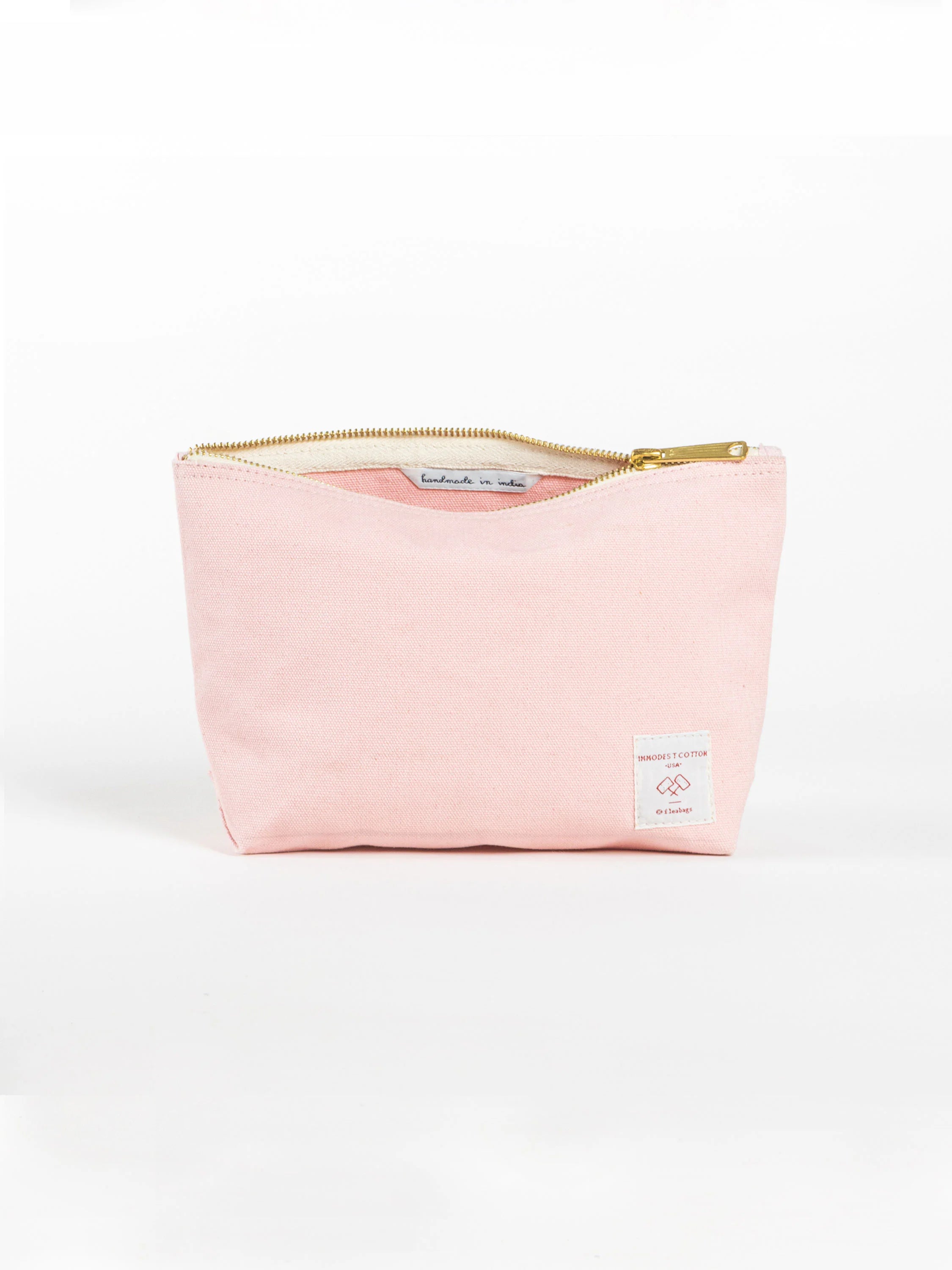 Immodest Cotton Sardine Pouch in Nat
