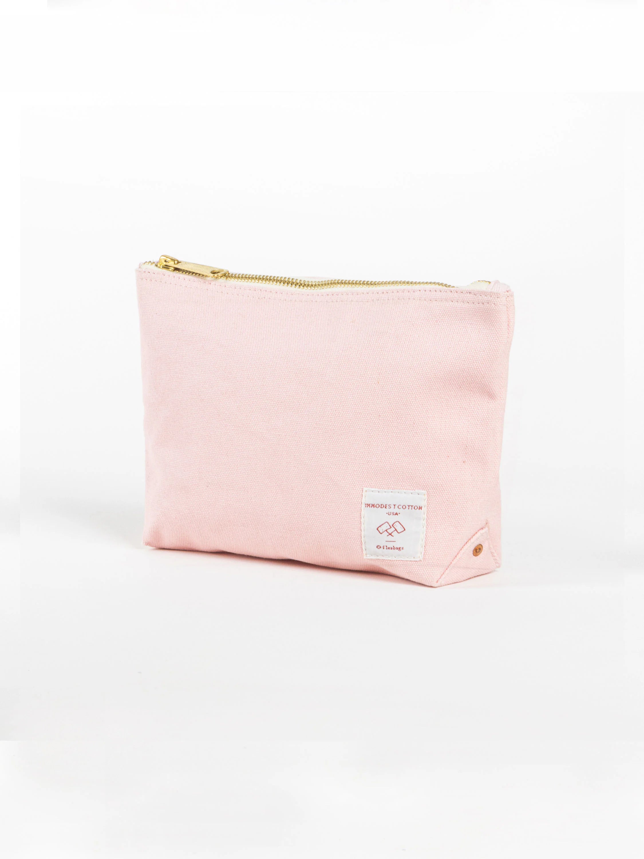 Immodest Cotton Sardine Pouch in Nat