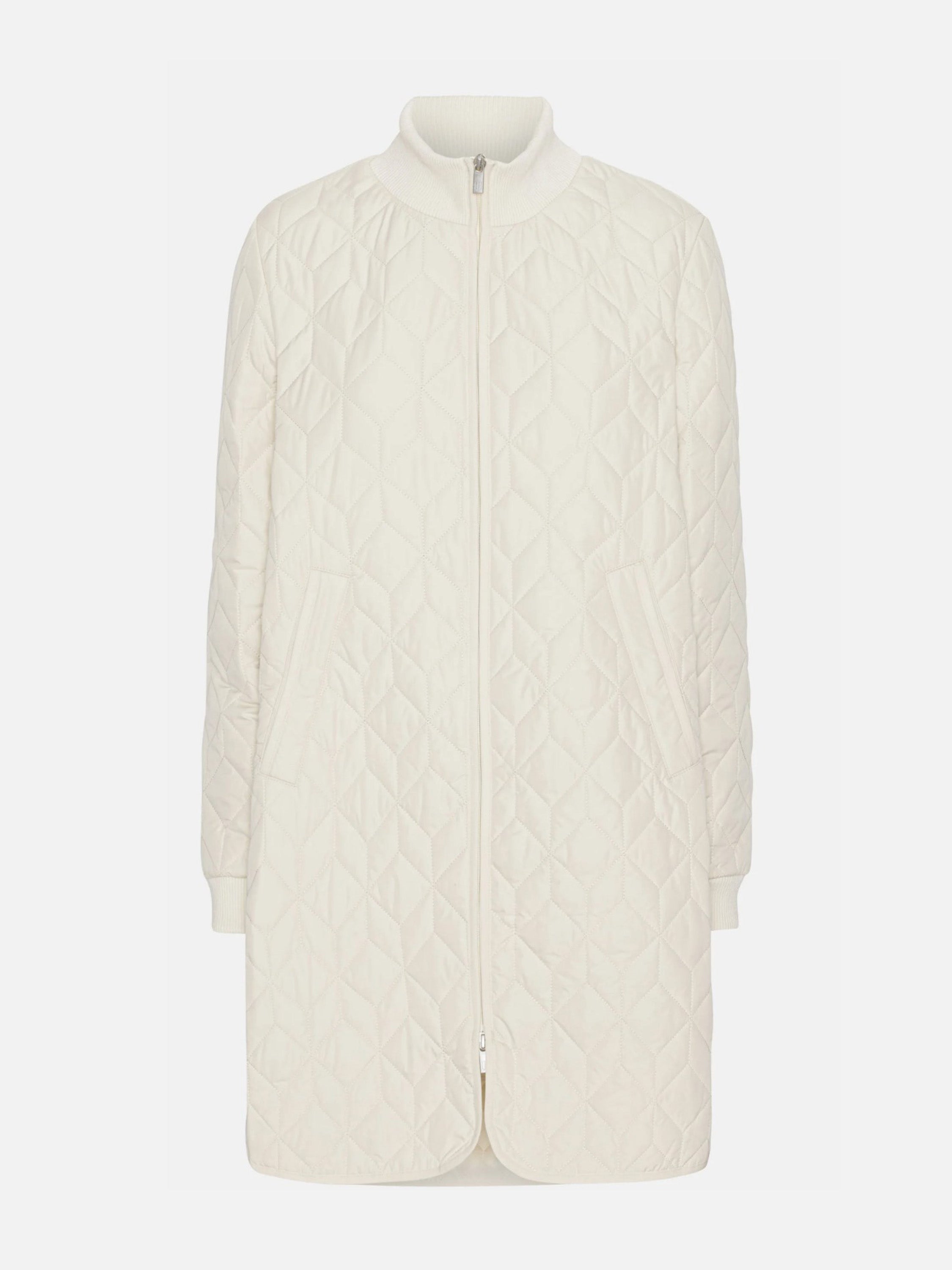 Ilse Jacobsen Ilse Jacobsen Quilted Coat With Rib Trim product