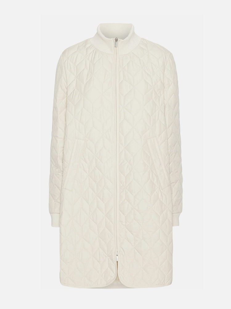 Ilse Jacobsen Ilse Jacobsen Quilted Coat With Rib Trim product
