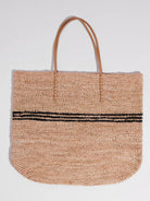 Hat Attack Luxe Straw Tote in Nat