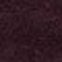 MAO: Dark plum-brown color. Soft, subtly textured fabric surface.