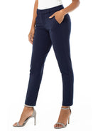 Liverpool Kelsey Knit Trouser in Nvy