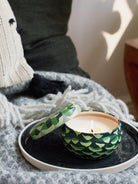 Sp Factory Roland Pine 6 Oz Tin Soy Candle in Grn