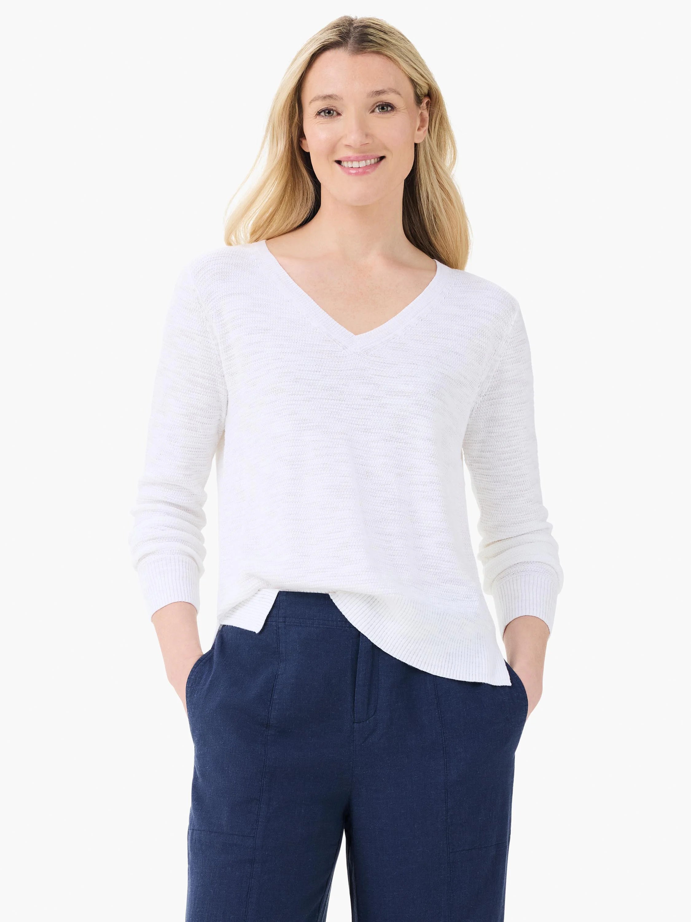 Breezy Texture Sweater in Pwh