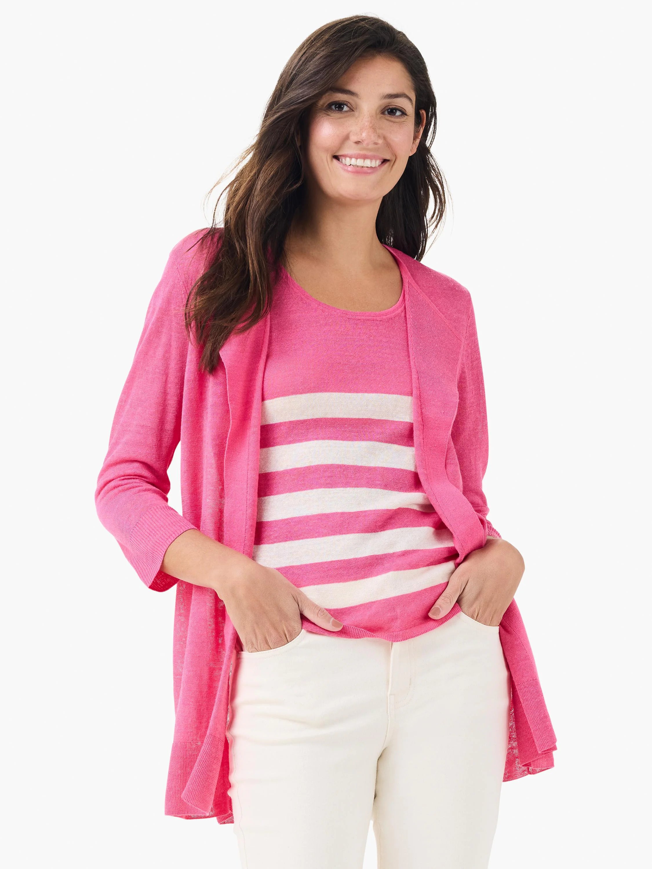 Featherweight Flyaway Cardigan in Wlp