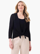 Mesh 4-way Cardigan in Blx