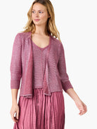 Subtle Sparkle 4-way Cardigan in Tra