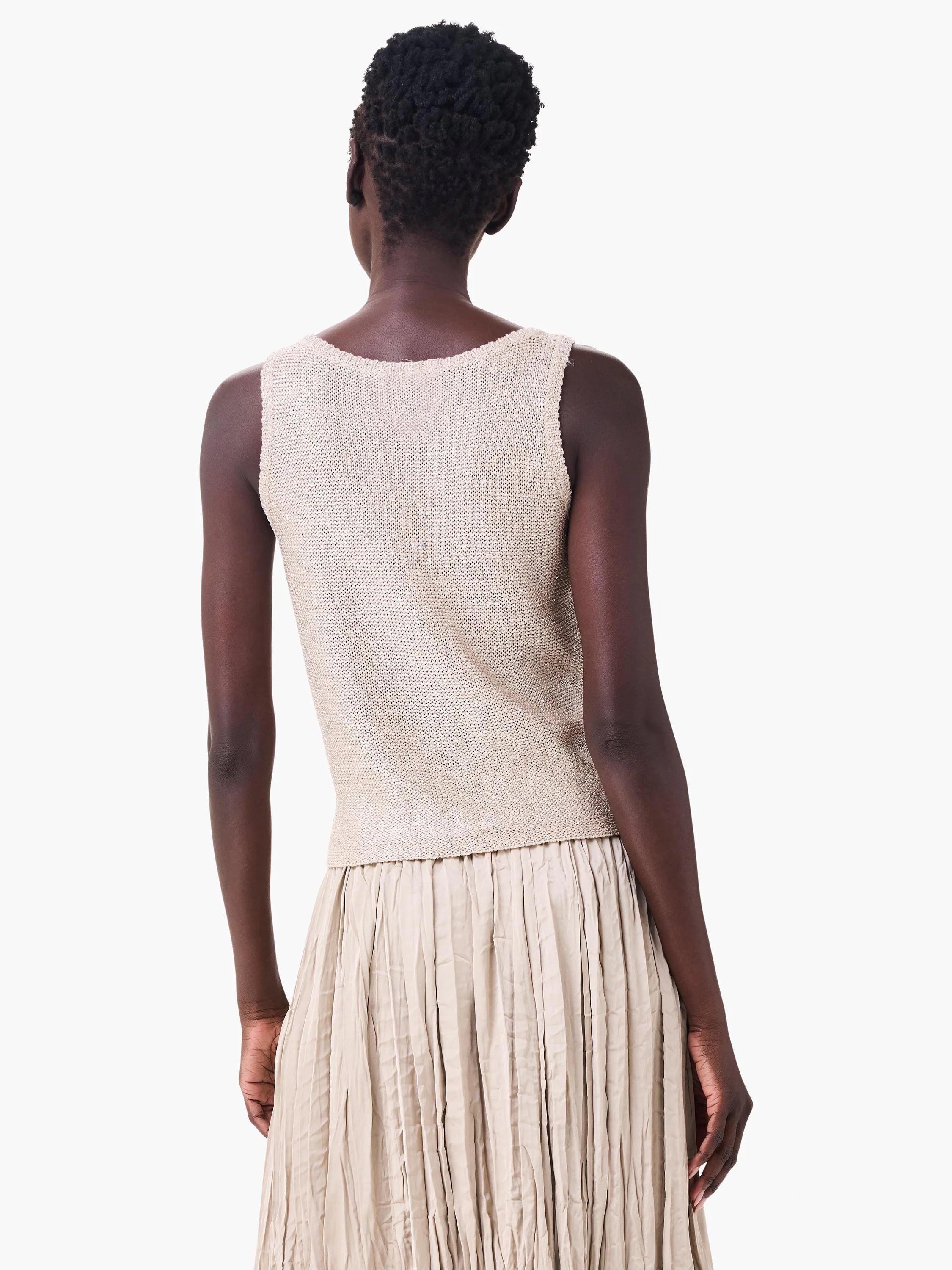 Subtle Sparkle Tank in Brw