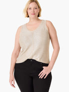 Subtle Sparkle Tank in Brw