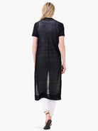Featherweight Sweater Duster in Blx