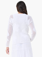 Crochet Bloom Sweater in Pwh